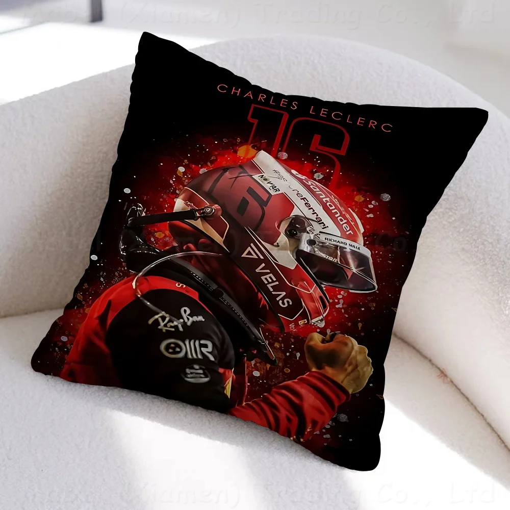 F1 الفورمولا 1 المتسابق أسطورة L-Lewis H-Hamilton شخصية وسادة غطاء غرفة نوم الاطفال البرية ديكور الحفلات المخدة عيد ميلاد الطفل