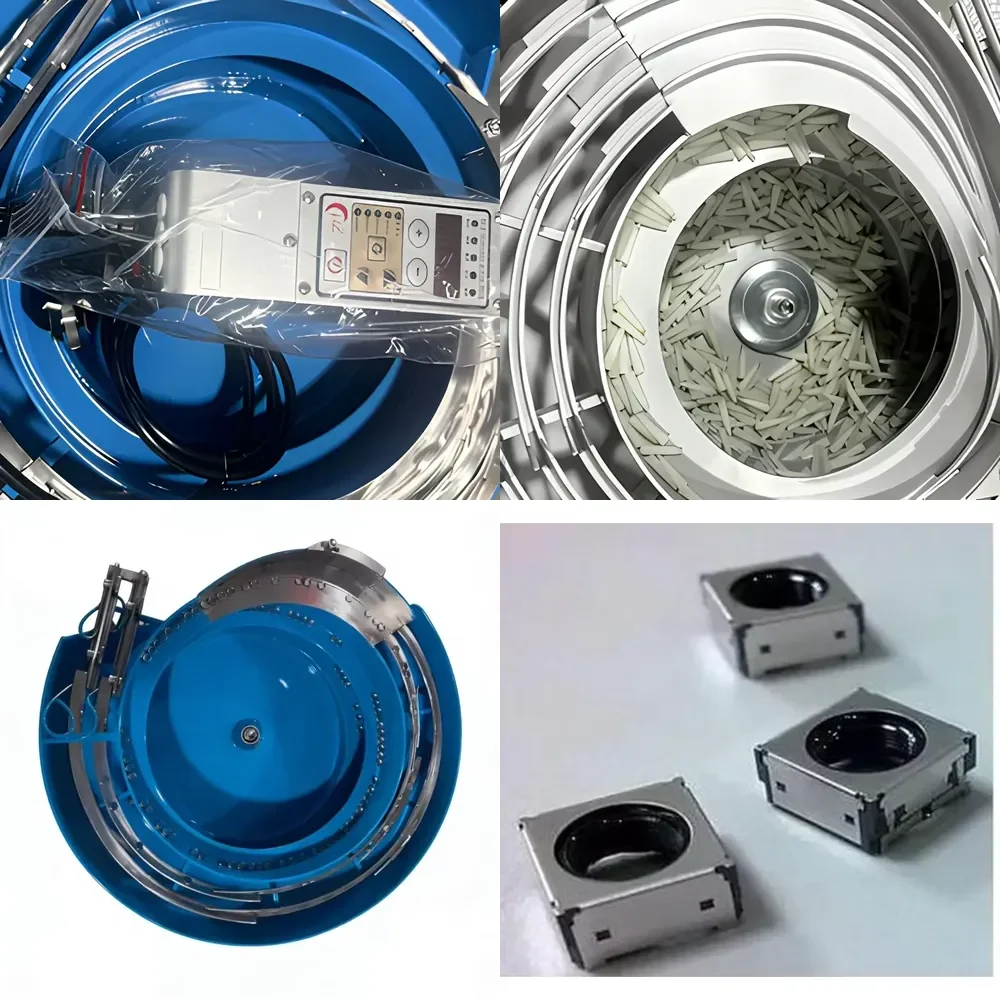 

PLC Automatic Vibratory Bowl Feeder Custom Parts Feeding System Stainless Steel Screw Nut Bolt Vibrating Machine Assembly