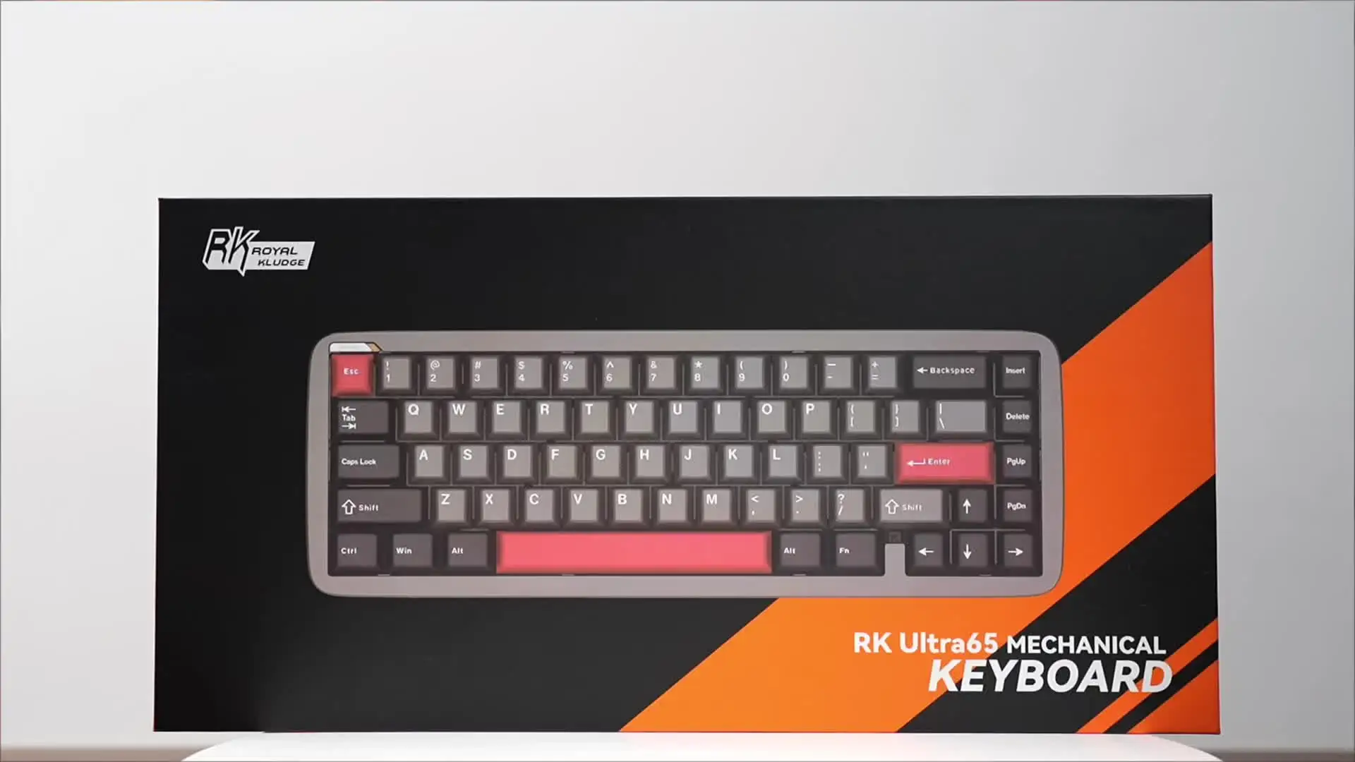 RK ROYAL KLUDGE Ultra65 Wired Aluminum Mechanical Keyboard 65