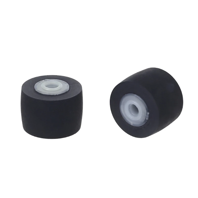 10pcs/Pack Cassette Radio Movement Pinch Roller Rubber Tape Wheels for Video Devices Simple Installation,10-6-1.5mm