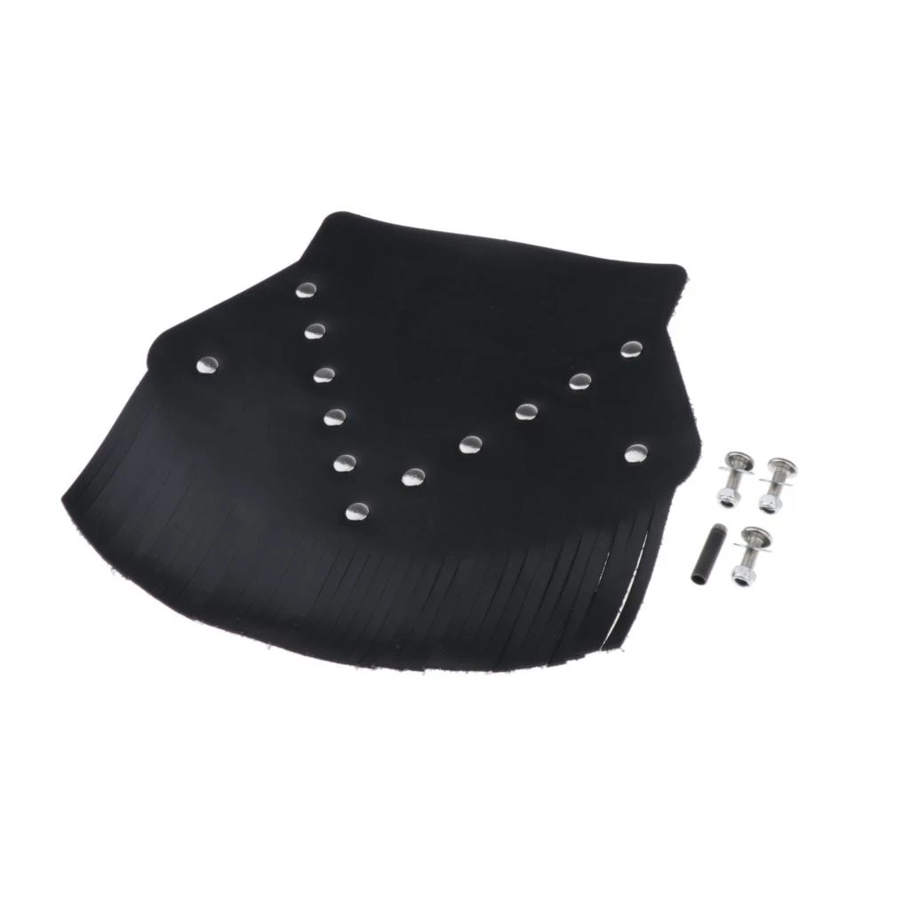 Motorcycle Fender Mudguard Cover Front/Rear Mud Flap Fringed for Indian Old School Chieftain for Sportster XL883