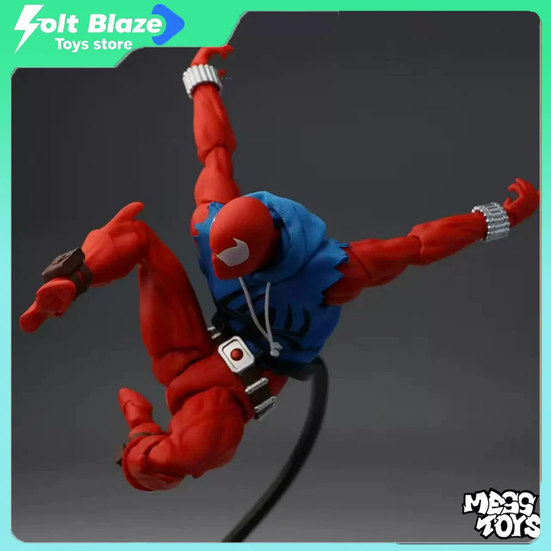 

Игрушка MESS TOYS: Фигурка Человека-паука Скарлет (Красно-синий костюм), 16 см, подвижная, аниме-модель, коллекционная игрушка для мальчиков, подарок