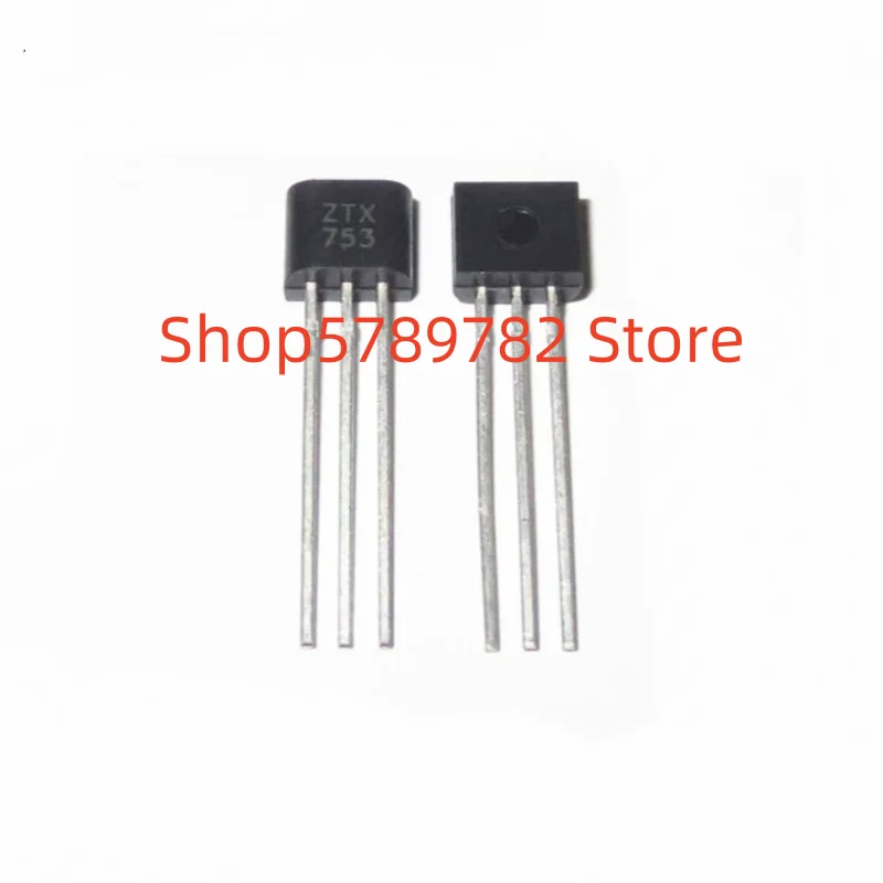 10pcs    New original   753  ZTX753  TO92