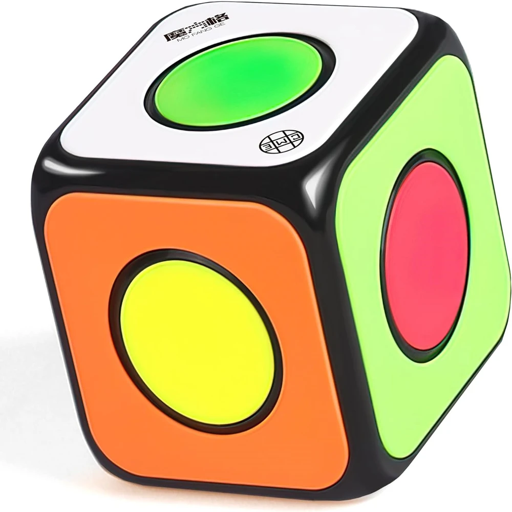 QiYi Six Spot Speed Magic Cube Strange-shape Magic Cube 1X1X1 Speed Cube Dice Cube Puzzle Stickerless Rotatable Puzzle Cube