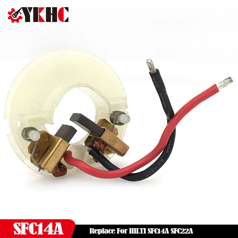 1Pc Carbon Brush Holder And Brushes Replace For HILTI SFC22-A SFC14-A Power Tools 3x8.3x13mm Accessories