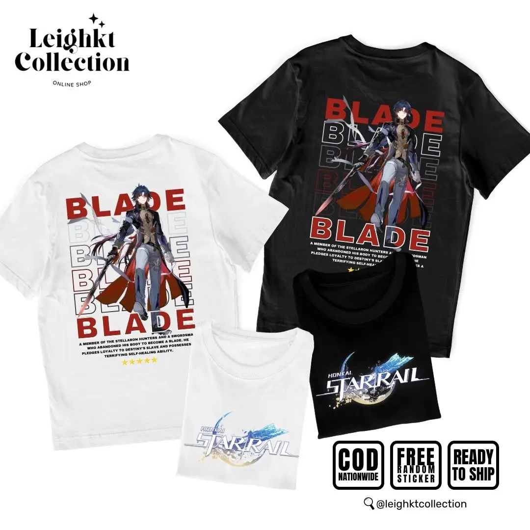 T-Shirt  Star Rail Blade Back To Back Gaming Shirt