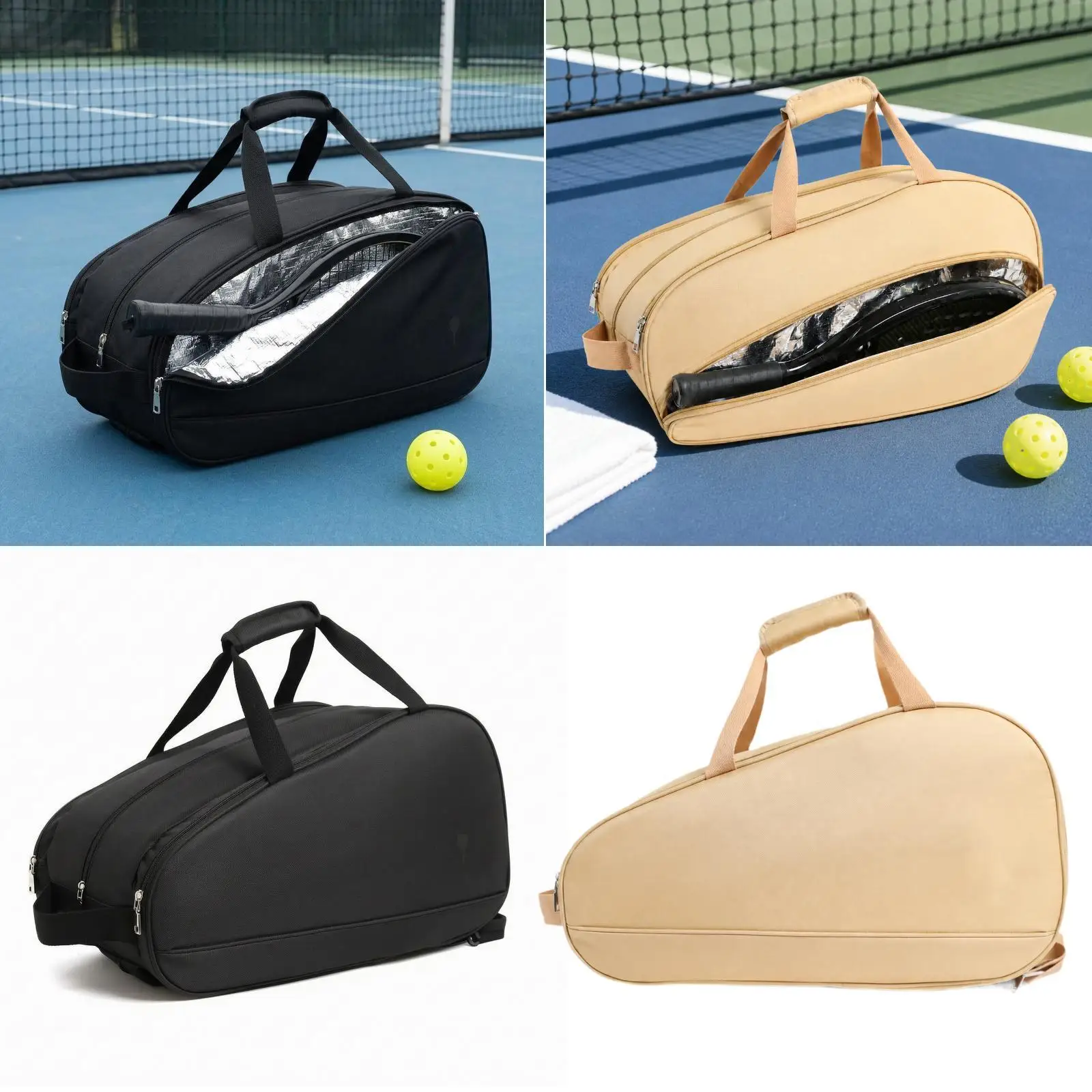 Large Capacity Tennis and Badminton Bag Oxford Cloth Sports Tote for Daily Gym and Competitions
