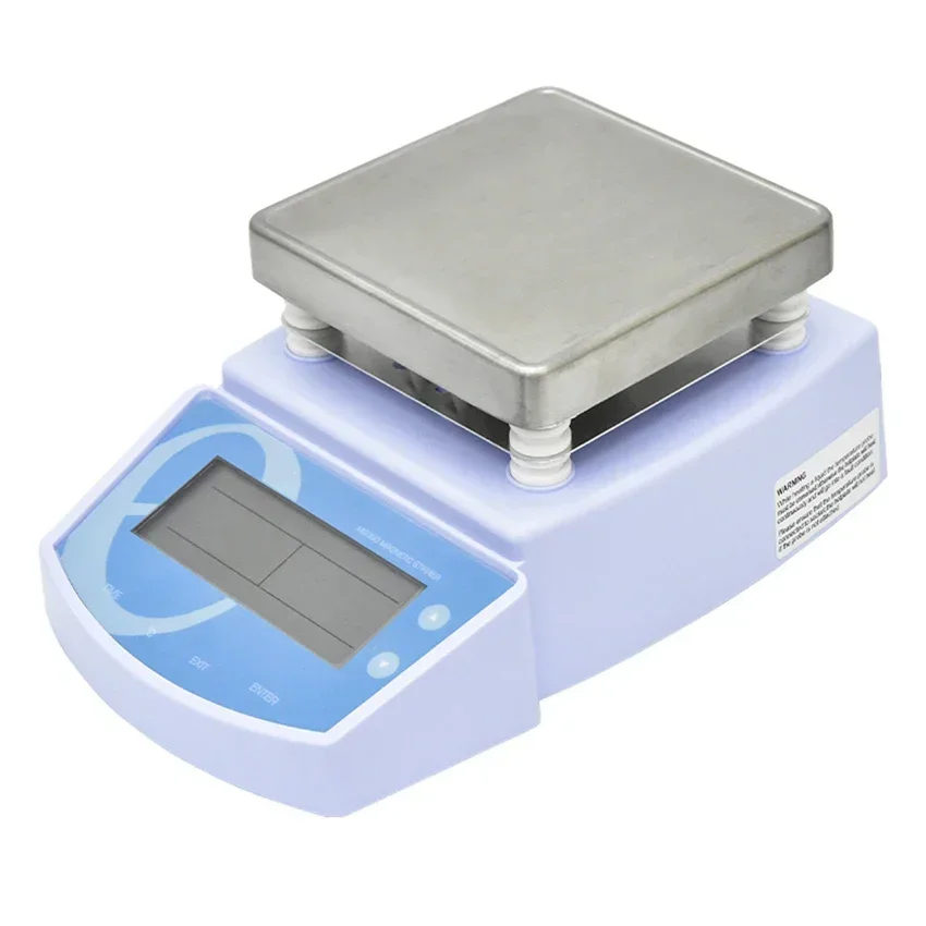 MS200/MS300 Magnetic Stirrer Heating Timing Hot Plate Magnetic Stirrer Max Heating 300 Celsius Laboratory Stirrer Mixer 110/220V