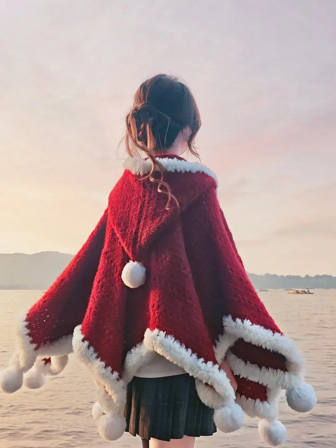 クリスマスギフトdiyかぎ針編み糸材料キットスカーフブランケット暇つぶし手作り工芸品ウール糸コート製作キット