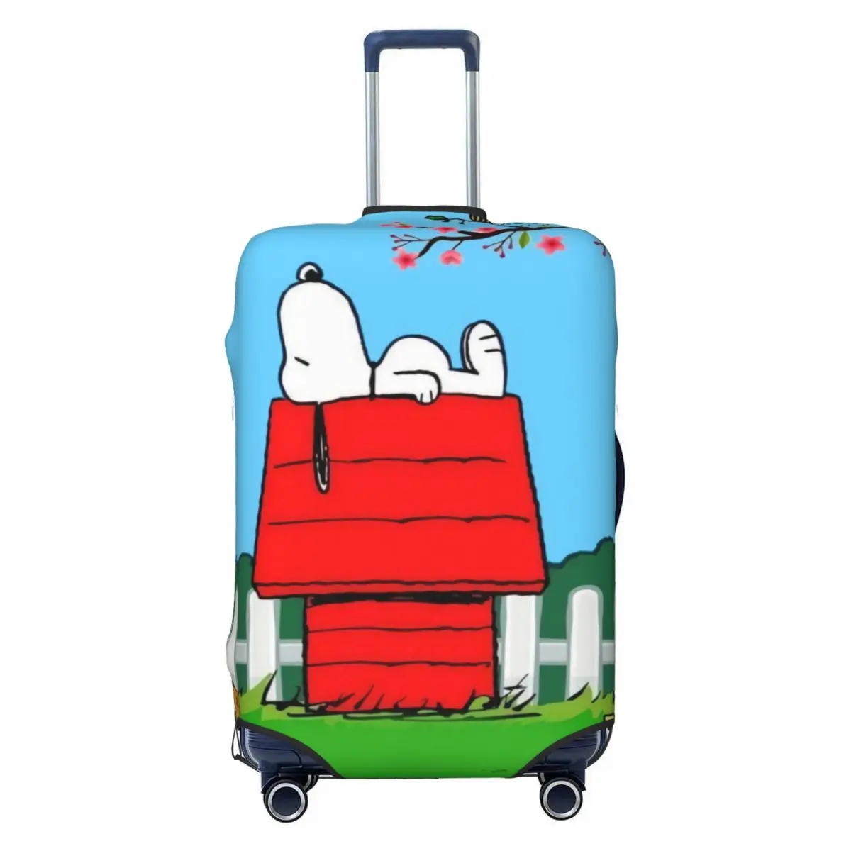 

Изготовленный на заказ мультик S-Snoopys Чехол для чемодана в стиле аниме, эластичные чехлы для багажа, защита для 18-32 дюймов