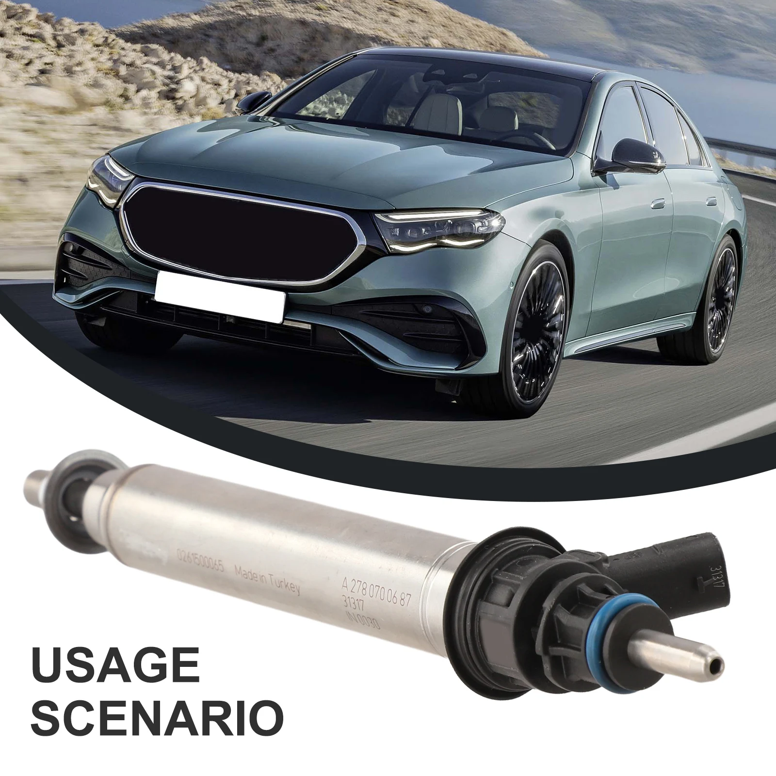 

Fuel Injector For Mercedes For BENZ A B C E G GL CLA GLC OEM Part Number A2560700187 A2560705600 A2780700687 0261500065