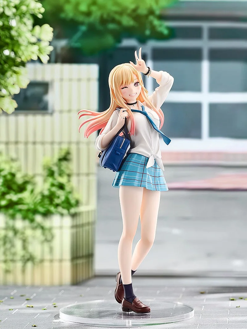 

В наличии Оригинальная POP UP PARADE My Dress-Up Darling Kitagawa Marin Школьная форма Ver. Фигурки из ПВХ, коллекция моделей игрушек