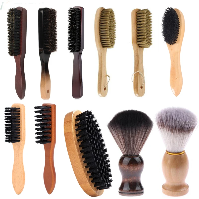 

Щетка с деревянной ручкой и щетиной кабана, 1 шт.