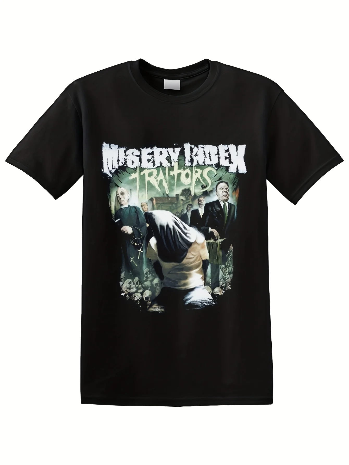 Unisex 100% T-Shirt Featuring the Men's Misery Index, Designed for and Stylish Throughout the Year, Ideal for Casual Outings, Budget-Friendly Everyday Wear