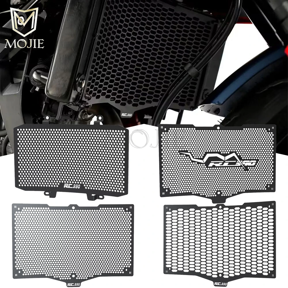 

For RC390 RC 390 390RC 2022 2023 2024 2025 Motorcycle Radiator Grille Guards Cylinder Head Engine Guard Cover Complete Sets