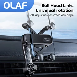 Olaf Gravity Car Phone Holder 360 Rotate Air Vent Universal Mobile Phone Holder In Car Support For 4.7-7inch Telephone Car Stand