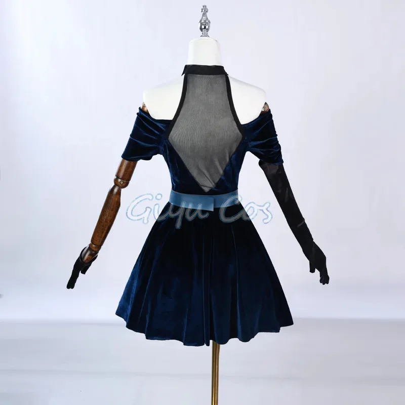 Parrucca per costume cosplay Alien Stage Mizi Anime Costumi di Halloween Uniforme da gioco per donna