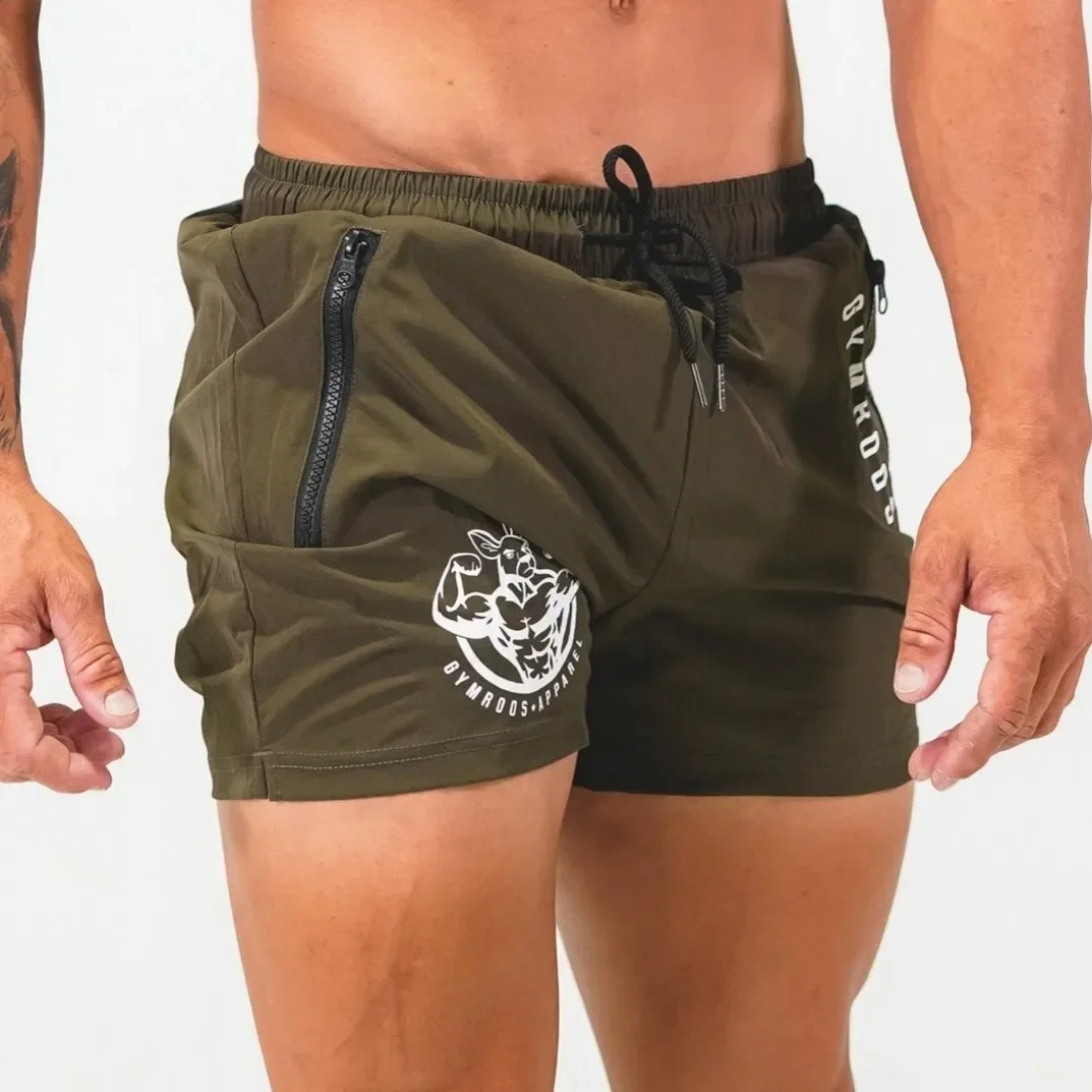 Pantaloncini sportivi da uomo allenamento in palestra pantaloncini da corsa Bodybuilding Joggers allenamento Fitness estivo pantaloni corti da