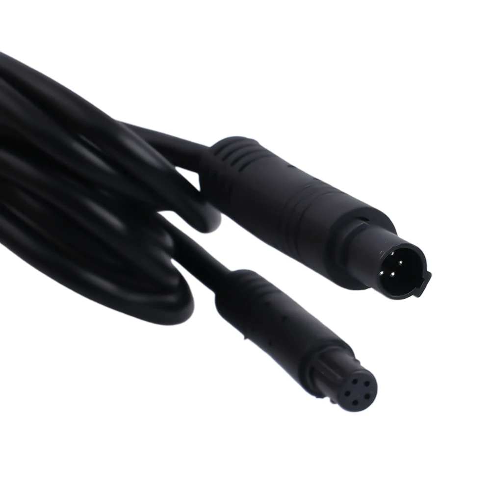 2M Car Dash Camera Extension Cable 5 Pin Male To Female Car Reversing Parking Camera Recorder Video Extension Wire
