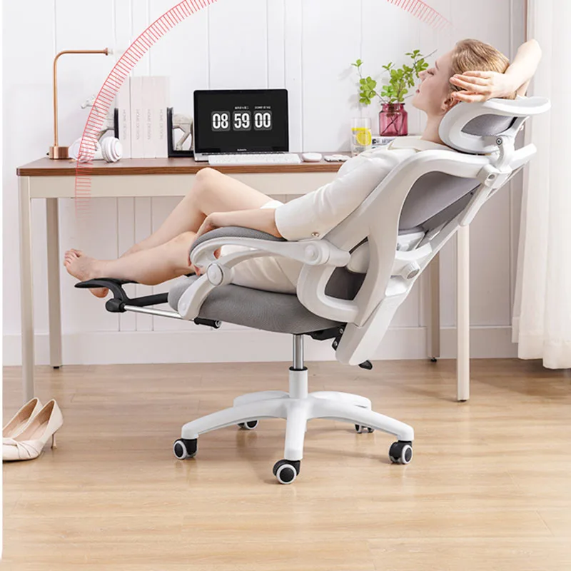 Ergonomic Office Chair Design Leather Gamer Revolving Chair Mobile Computer Silla Escritorio Oficina Playseat Backrest Seat