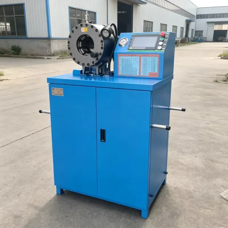 CE Certification Hot Sale 4-123mm Diameter High Pressure Hose Pressing Machine Metal Pipe Buckling Machine for Industrial