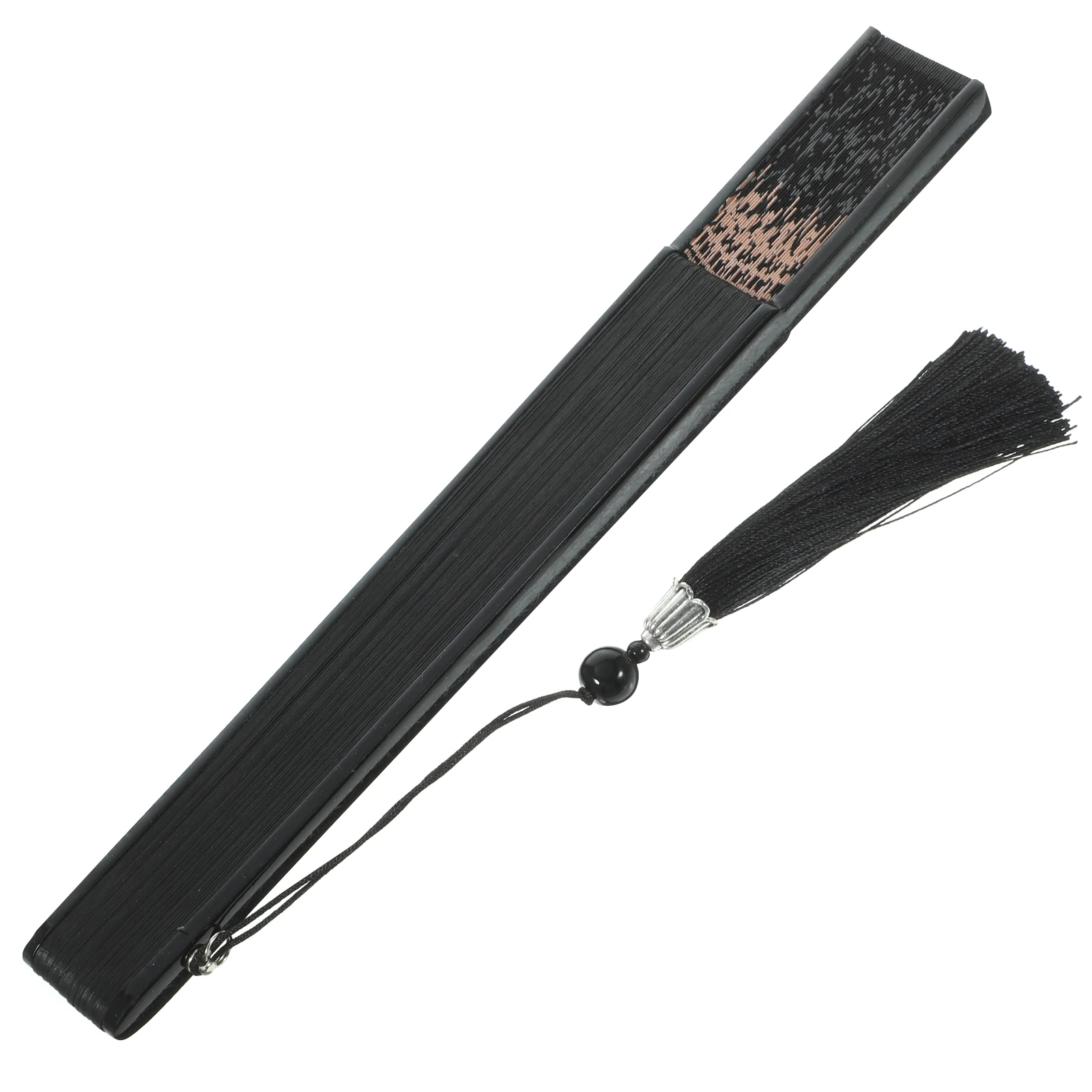 

Vintage Japanese Folding Fan Bamboo Silk Lightweight Portable Dancing Photo Prop Summer Travel Accessory Japanese Folding Fan