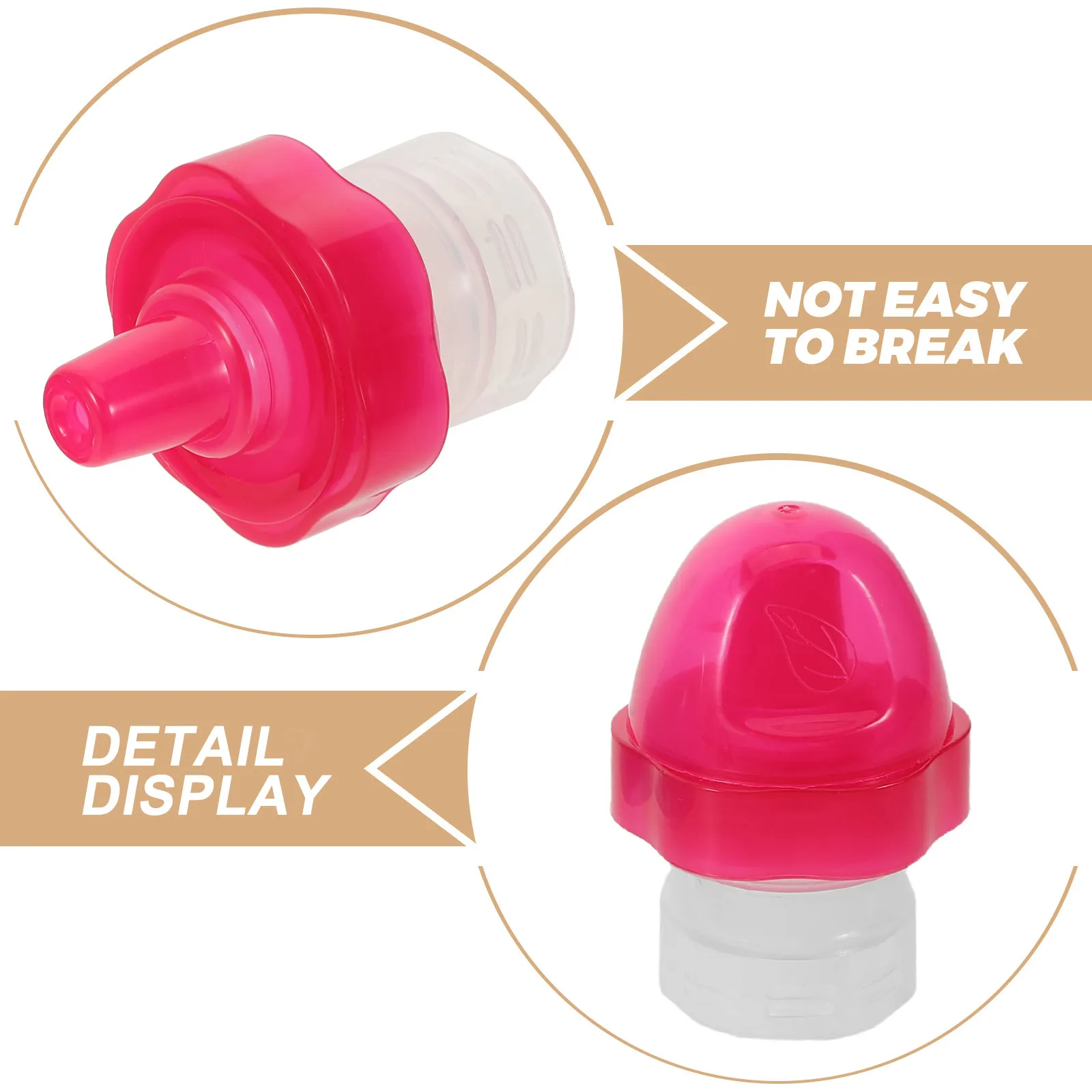 8Pcs Baby Bottle Cap Adapter Spill Proof Leakproof Water Bottle Converter Toddler Drinking Cup Adapter Reusable No Spill Spout