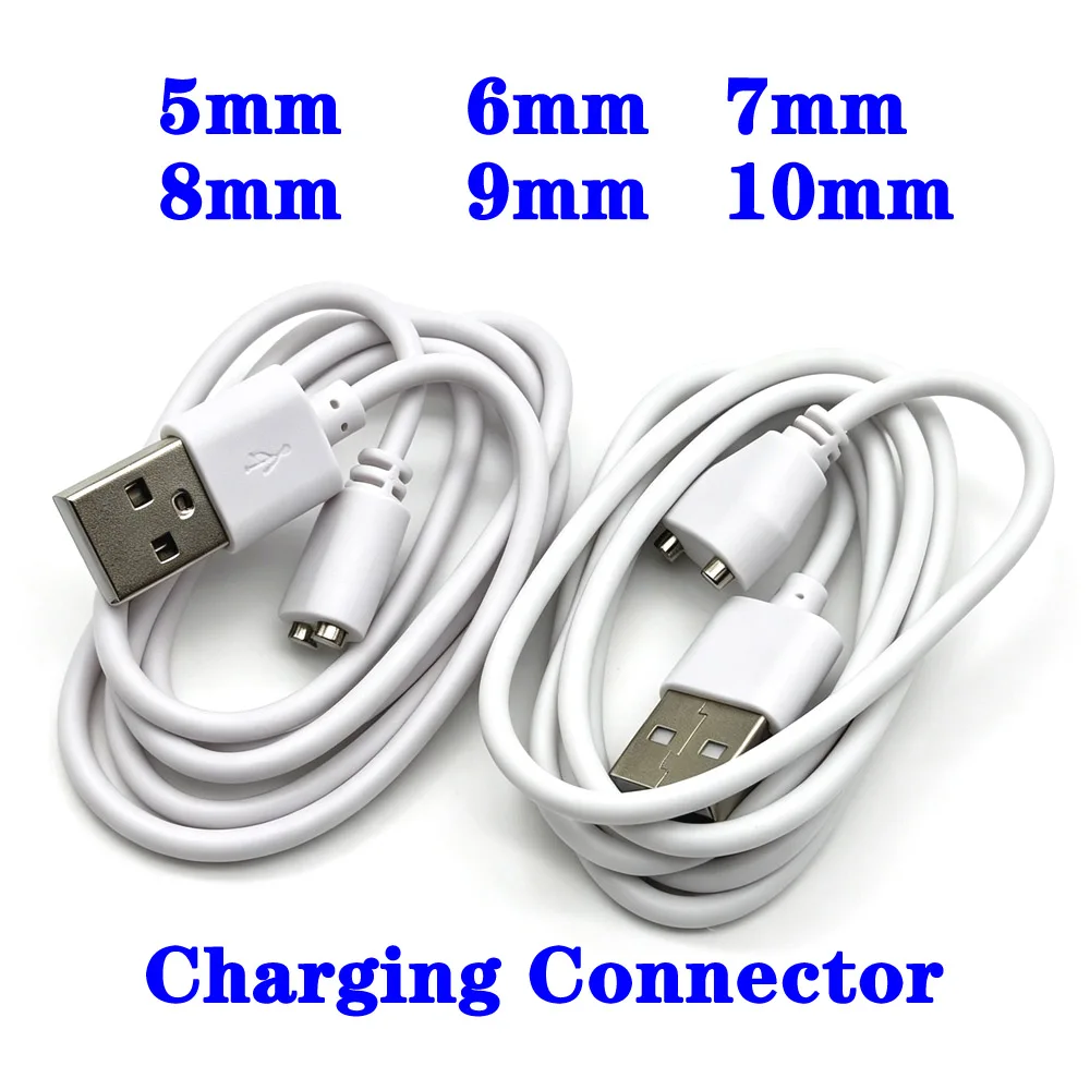 2P Circular Magnetic Charging Cable Center Spacing Magnet Suctio USB Power Charger For Beauty Instrument Smart Device Connector
