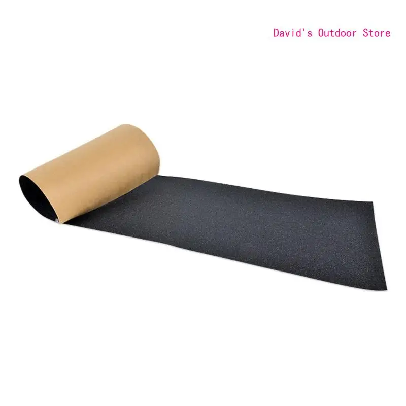 Skateboard Grip Tape Sheet Sandpaper for Rollerboard Stairs Pedal Wheelchair X3UA