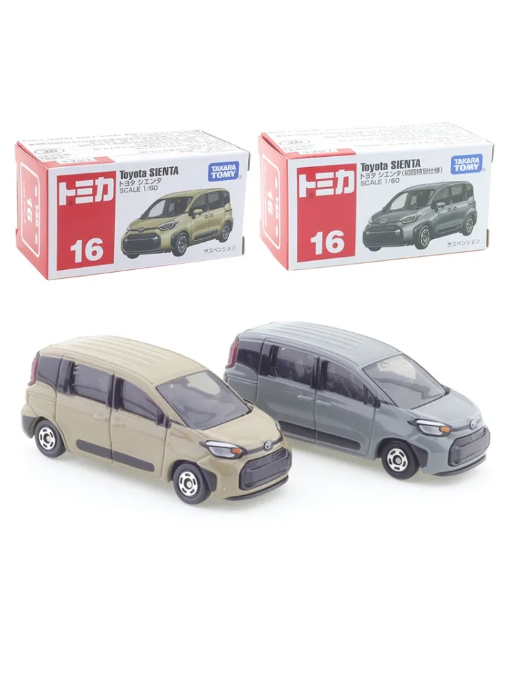 

TAKARA TOMY Tomica No.16 Toyota Sienta (Box) Diecast Automotive Model Ornaments Cas Toys Gift Decorations