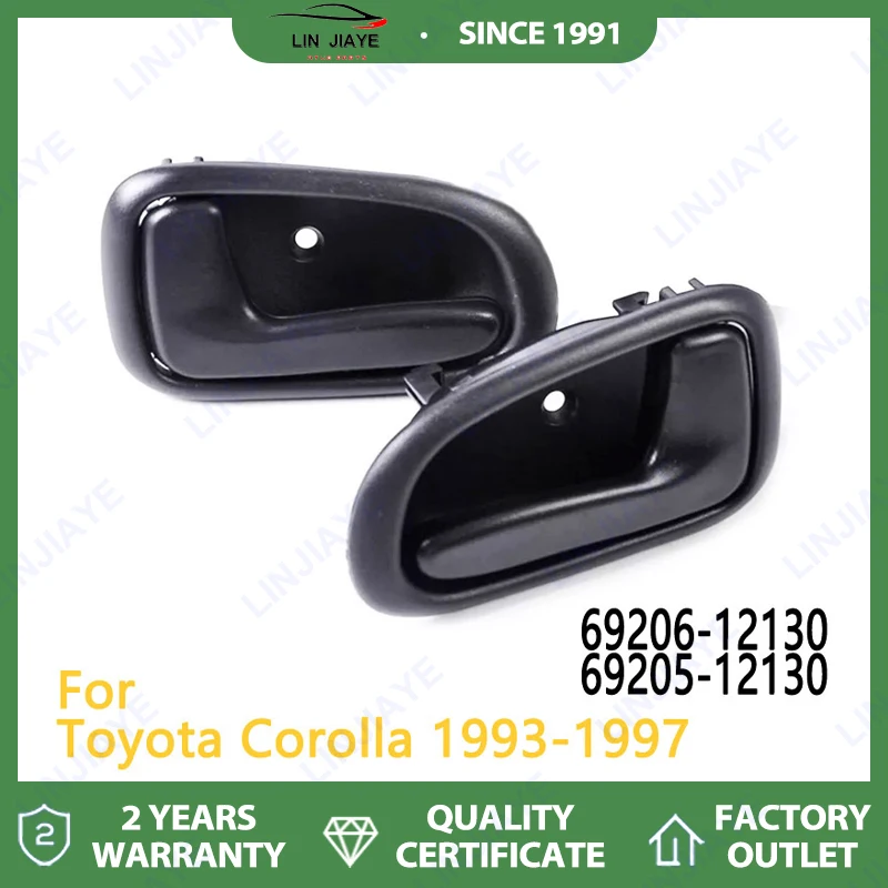 

Для Toyota Corolla 1993, 1995, 1996, 1997, серые внутренние дверные ручки, передние, задние, правые, левая сторона 6920612130 6920512130, серые, новые