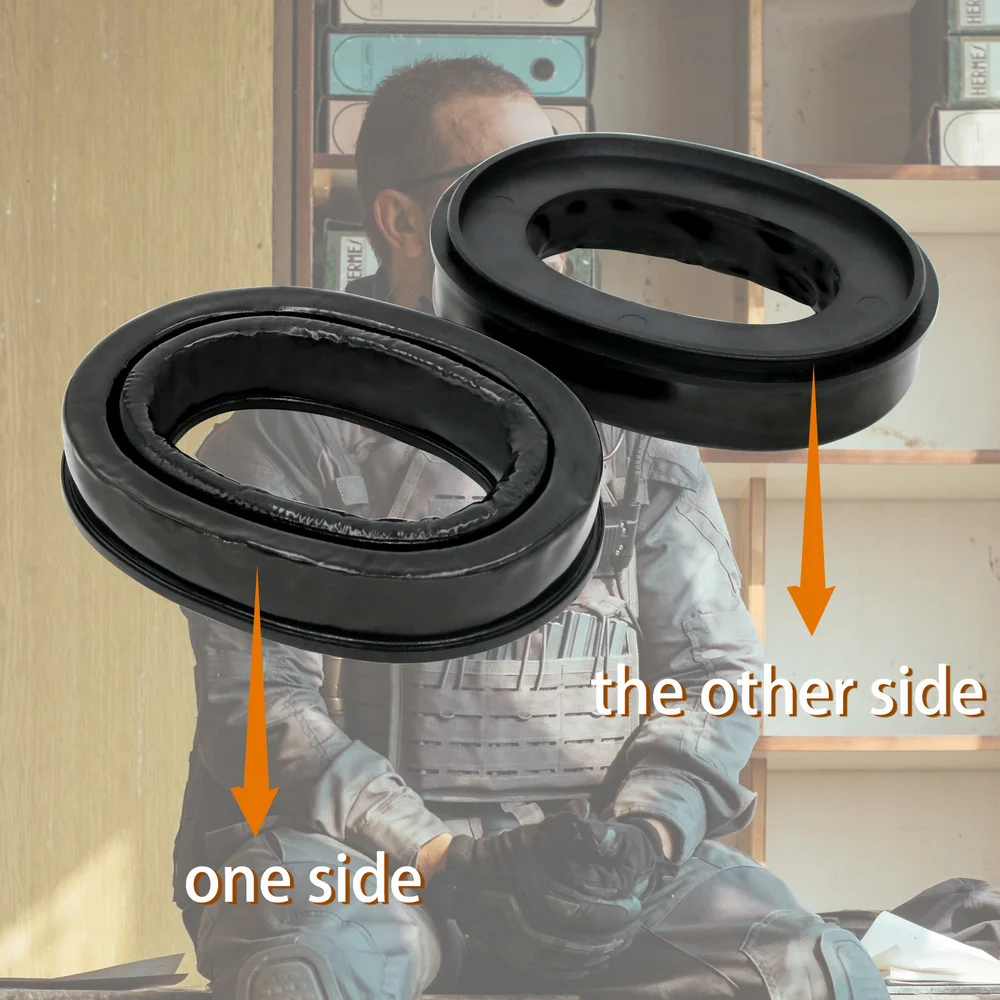 gel ear pad For Pelto Comta I II III serie Headphone ear protection Tactical Sports shooting headset Silicone earmuffs