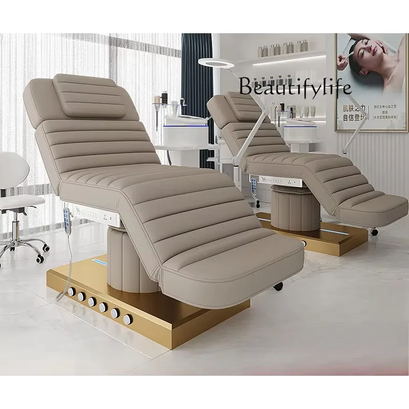 M Electric Luxury Beauty Salon Special Massage Bed Multi-function Liftable Tattoo Embroidery Treatment Bed