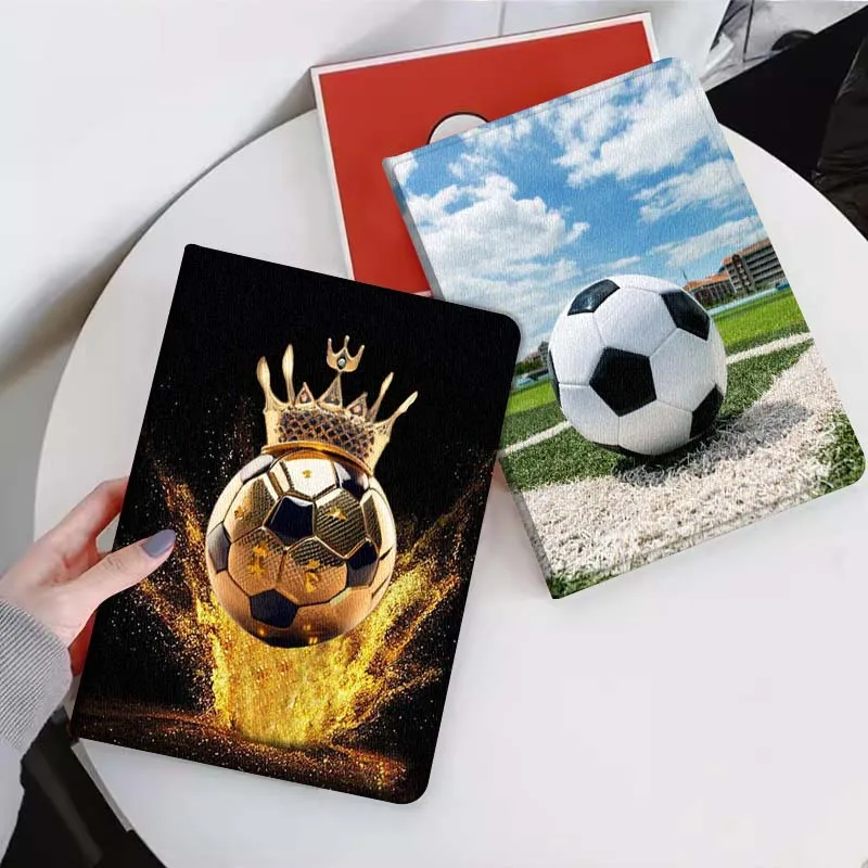 

Luxury Football Popular Art For Xiaomi Mi Pad Mini 4 5 6 7 SE Pro Plus Redmi Pad 2 SE 2025 8.8 11 Foldable Tablet Case Gift