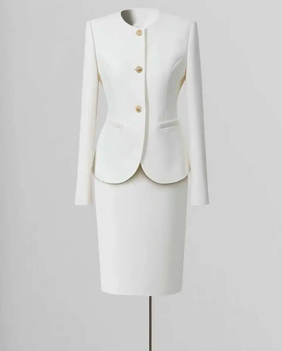 Elegant Women's Formal Dresses Suit Pants Suits Gowns Single-Breasted Jacket Coat And Pants For Female 2 Pieces Suit Customized