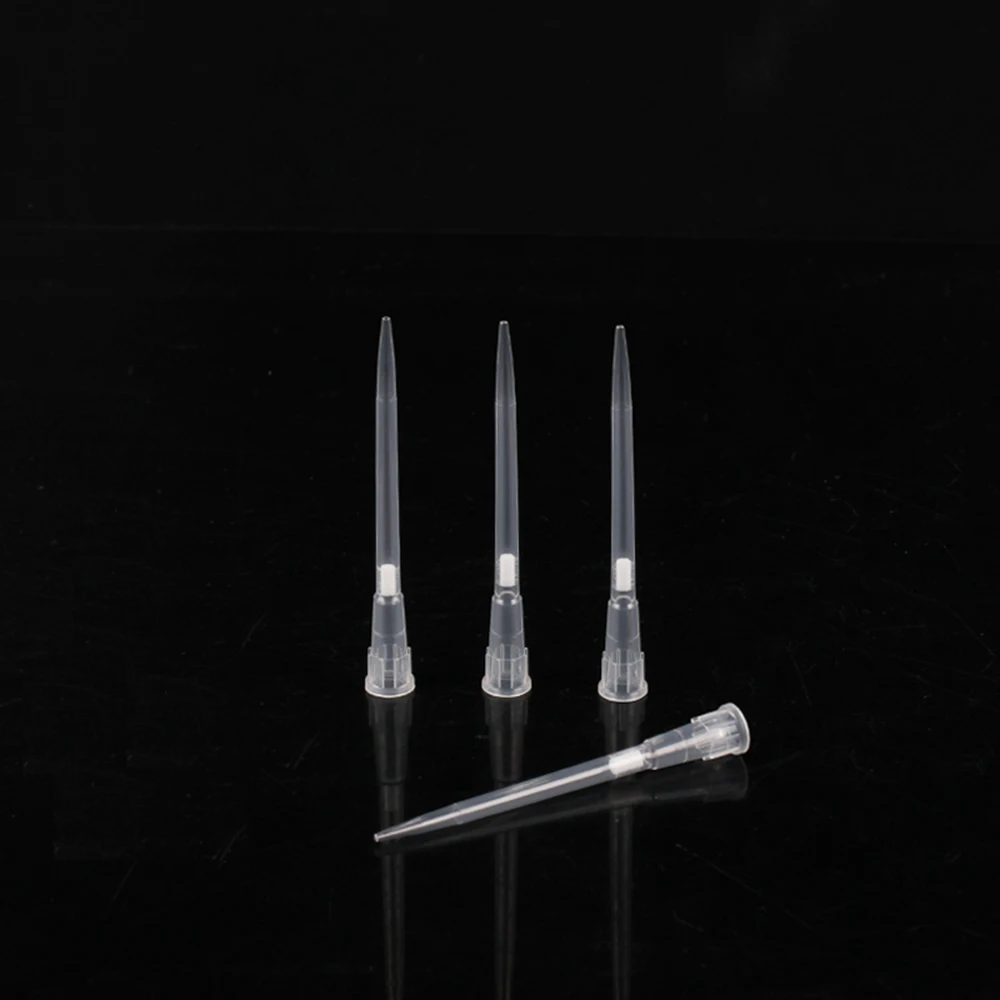 Labor Einweg-Mikro pipetten spender Kunststoffs pipette Pipette Universal spitzen 10ul/100ul/200ul/300ul/1ml