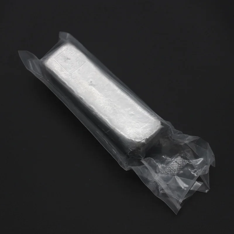 99.995% Purity Indium Block 5g 100g 1000g Indium Metal Element 49 Indium Ingot