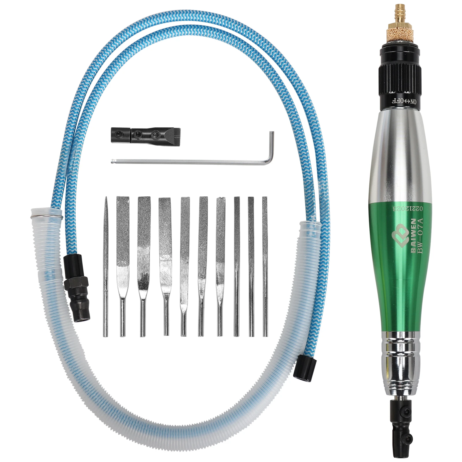 

SI FANG Pneumatic Mirco Grinder Pencil Micromotor System Air Lapper Linear Reciprocating Stroke Air Machine Ceramic Fiber files