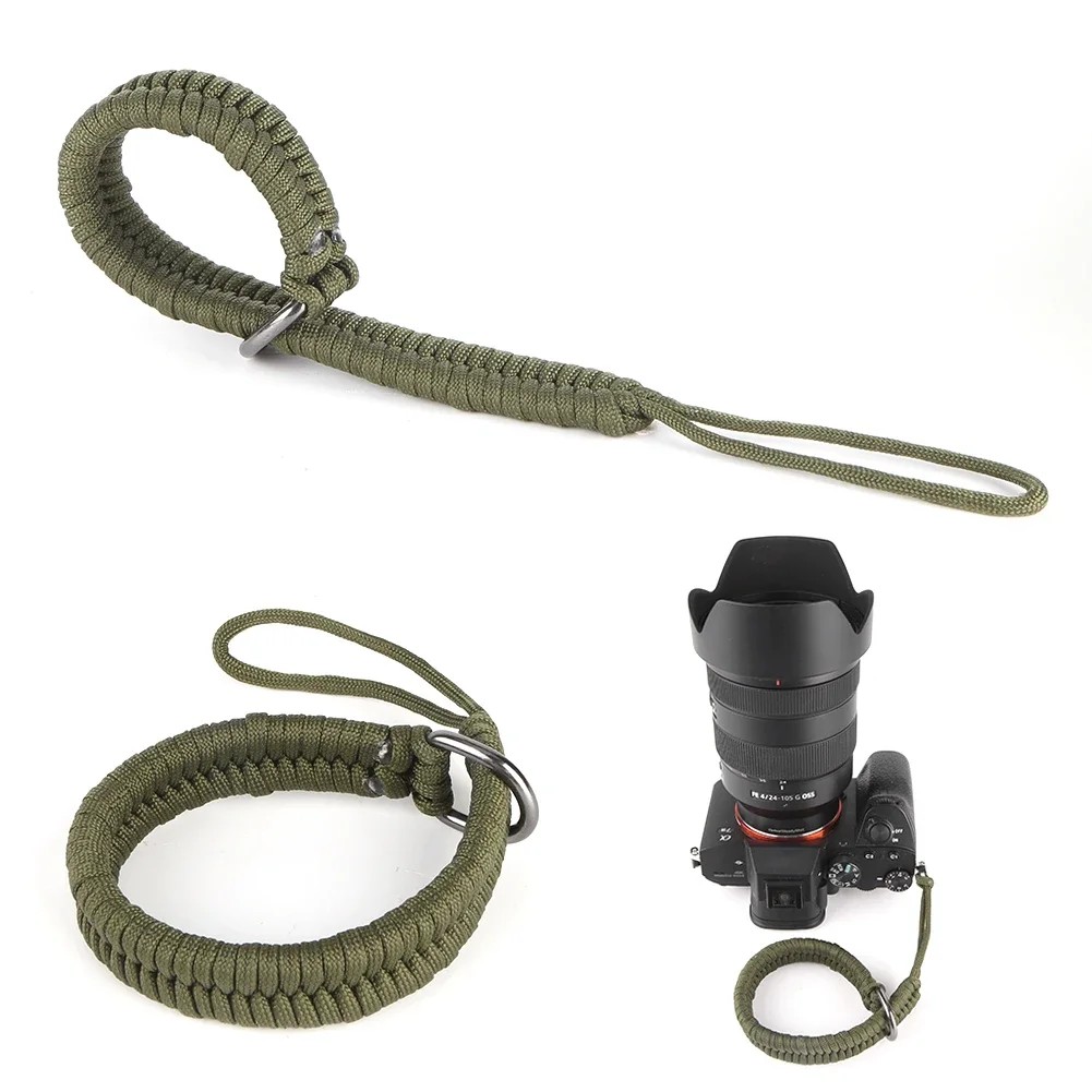 Handmade Woven Camera Wrist Strap Ouick Release Camera Hand Strap with Safer Connector Wrist Lanyard for DSLR Mirrorless Camera