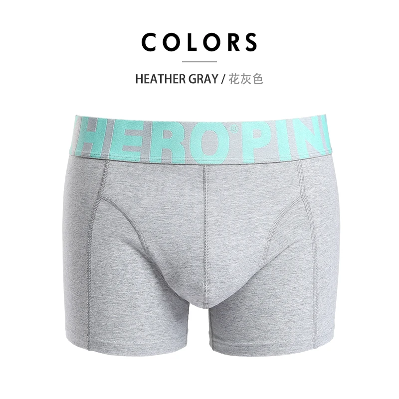 PINKHERO Fashion Underpants For Men,Stylish  Comfy And Soft  Slip Homme，Cotton Underwear Boxer Briefs,Calzoncillos Hombre