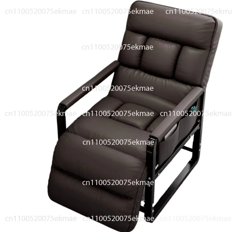 Folding recliner household computer chair can sit and lie down dual-purpose lazy sofa chair