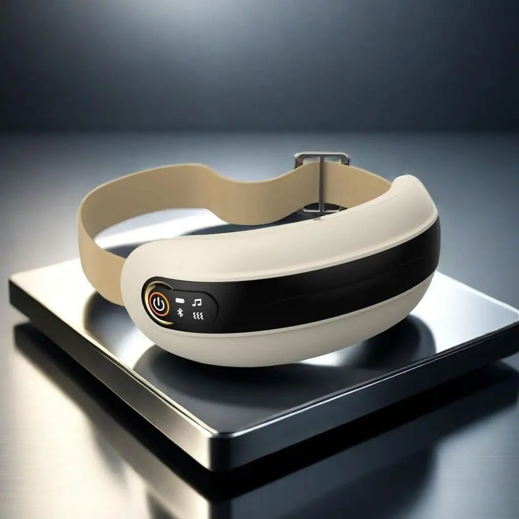 

Eye Massager with Heat and Bluetooth Music, Comfortable Eye Care Mask for Relaxation, Ideal Gift for Mom, Dad, Women and Men