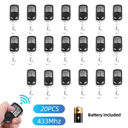 433MHz Auto Copy For TOP 432NA Duplicator Remote Control Gate Garage Door Remote Fixed Rolling Code Cloning Wireless Transmitter