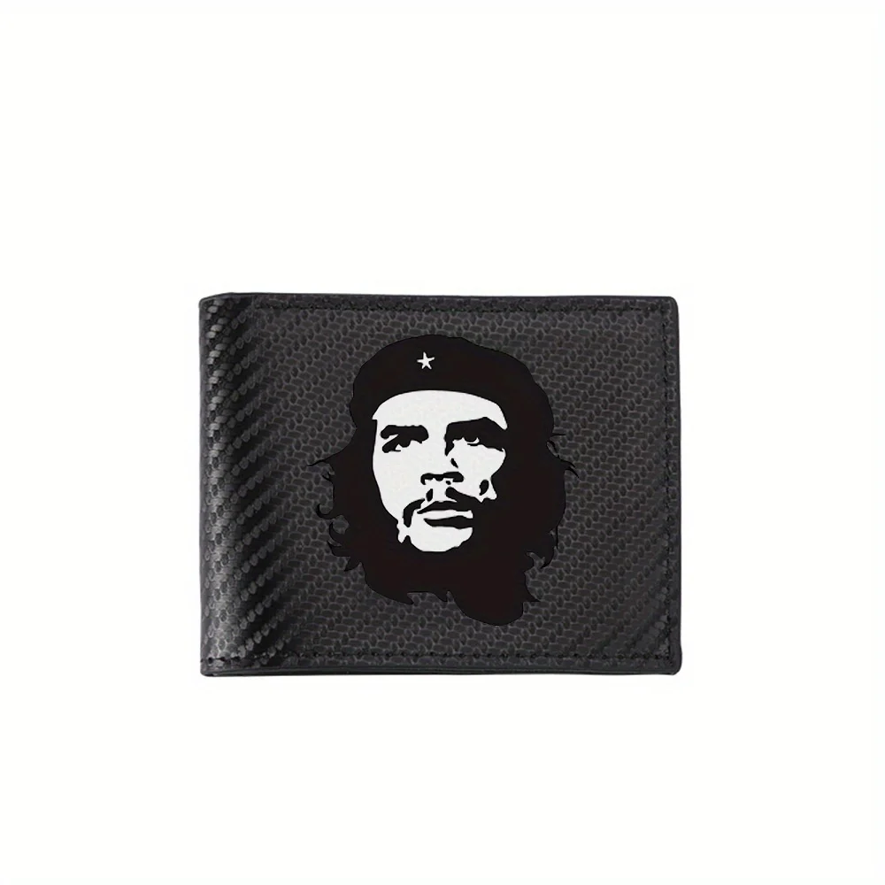 

Че Гевара лицо звезда берет портрет мужские кошельки простой бизнес современный стильный дизайн с принтом подарки для отца бойфренда Chr
