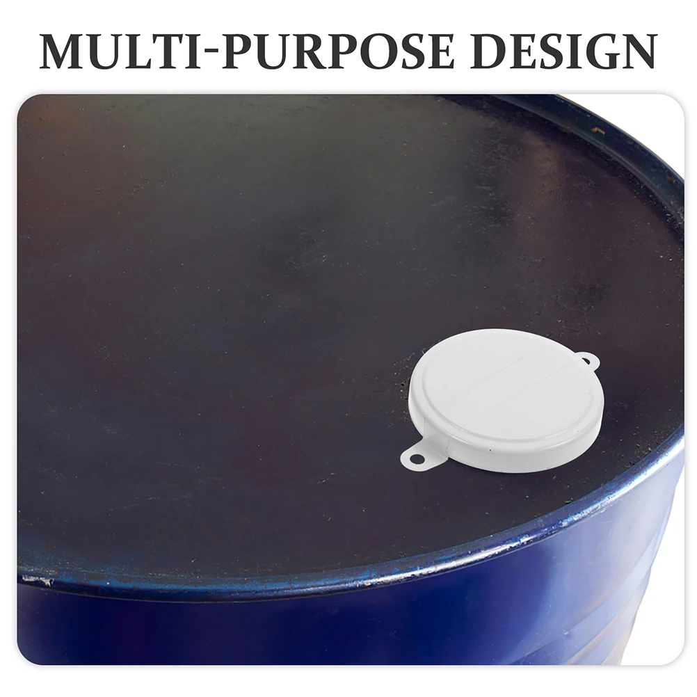 

100 Pcs Drum Cover Water Barrel Caps Bung Plug Trapezoidal Oil Lids Iron Accessories