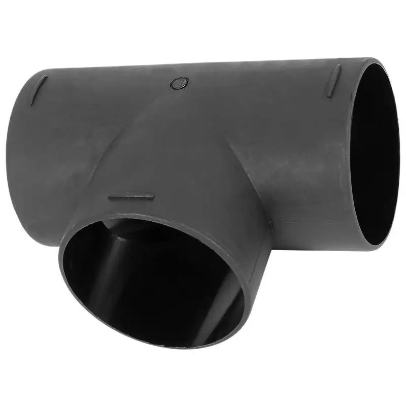 

Car Heater Duct Elbow Pipe 60mm 3 Way Air Duct Outlet Exhaust Connector Connection TT Shape 3 Way Ventilation Duct