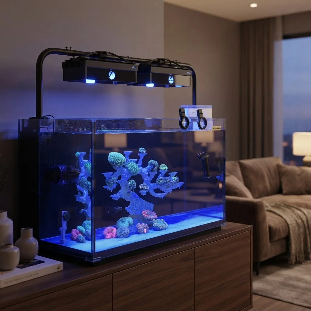 Home Coral Reef LPS SPS Aquarium Tank lightAIPAI 240W A8 III SE PRO 3.0 Marine Reef Aquarium Light Programmable lamps 30-48inch