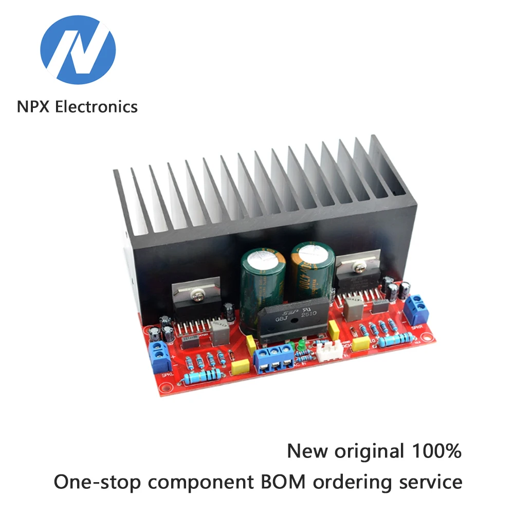 

HIFI audiophile grade TDA7293 dual-channel 2.0 high-power stereo power amplifier board finished product