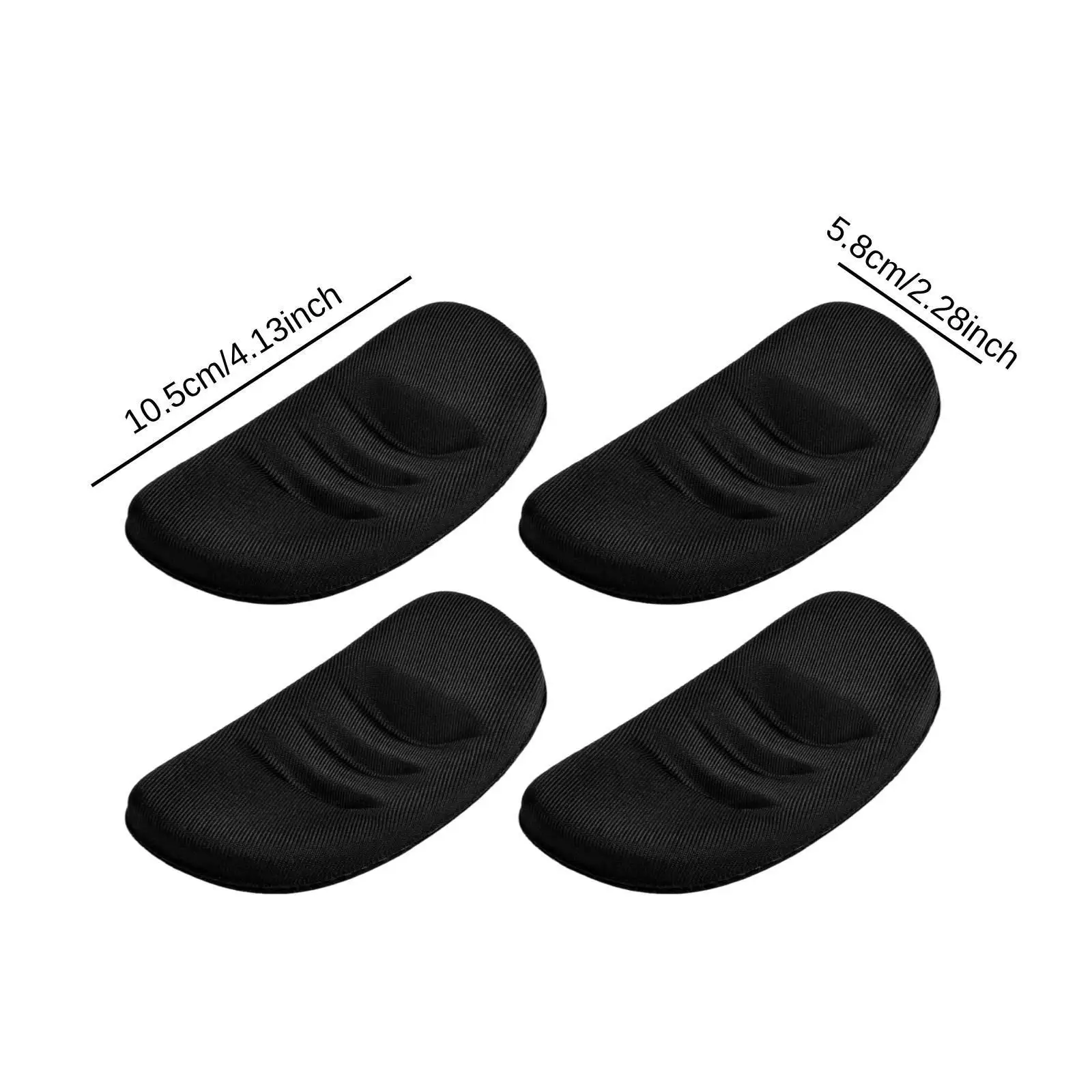 4Pcs Softball Fielder Facemask Chin Cup EVA Portable Soft Lightweight Catchers, Mask Chin Pad Guard Baseball Helmet Chin Padding