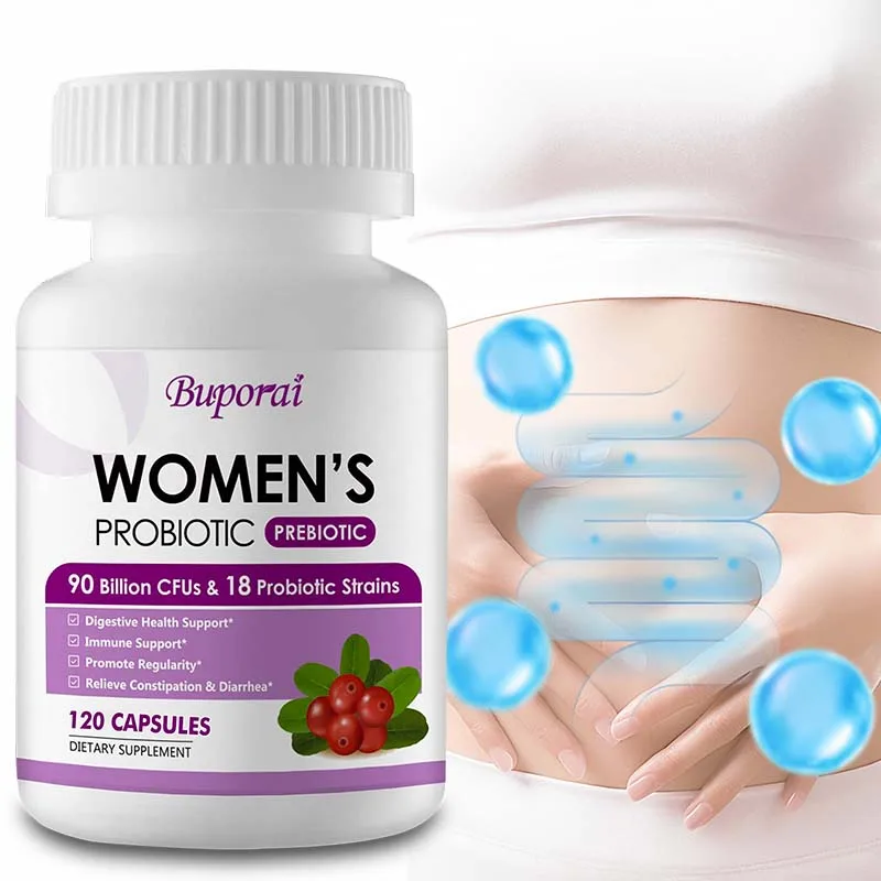 

Women's Probiotic - Vitality and Vitality Boost, Balanced Microbiome, Promotes Digestion, Intestinal Health